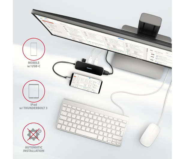 Axagon HMC-6H4A SuperSpeed USB-C COMBO 6in1 hub - 1485456 - zdjęcie 7